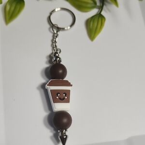 Cute Coffee Cup Keychain